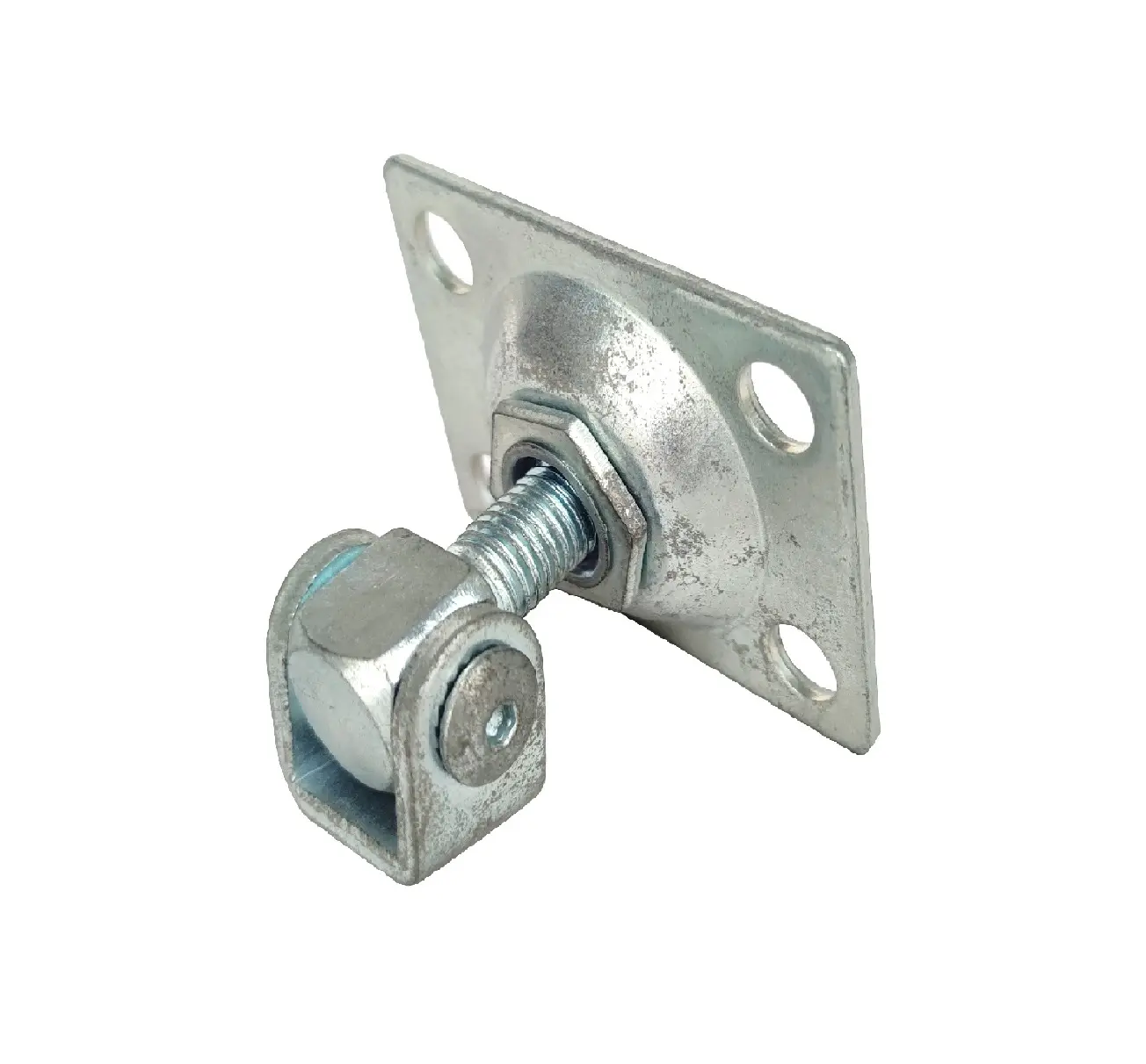 square head hinge with square plate weld on adjustable swing gate hinge