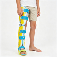 Nouvelle conception de botte stabilisatrice pour enfants, attelle de immobilisation du genou et de la jambe pour fractures et post-chirurgie