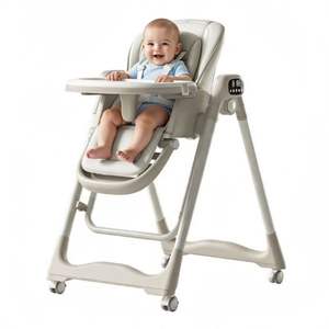 <span class=keywords><strong>Silla</strong></span> <span class=keywords><strong>de</strong></span> Alimentación Eléctrica <span class=keywords><strong>para</strong></span> Bebés, Altura Ajustable, Moderna, <span class=keywords><strong>Silla</strong></span> Alta <span class=keywords><strong>para</strong></span> <span class=keywords><strong>Comer</strong></span>, <span class=keywords><strong>Funda</strong></span> <span class=keywords><strong>de</strong></span> Asiento Desmontable, 0-12 Meses, Plástico - Product Image 1