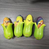 Bulk Fruit Squishies Simulatie Banaan Maïs Wortel Komkommer Langzaam Terugverende Groente Fidget Squeeze Speelgoed Feestdag Cadeau Aanbod