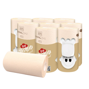 Altamente absorbente de bambú toallas de papel de 2 capas de cocina de papel de tejido - Product Image 5