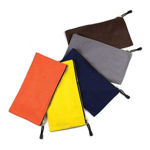 Durable Oxford Polyester Cotton Plumber Custom Canvas Tool Pouch Zipper Bag Black Multi Purpose Storage Bag - Product Image 4