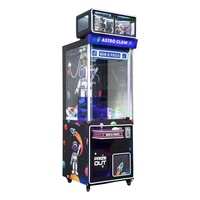 Machine à griffes Astro personnalisée sur le thème de l'espace, à monnayeur, pour la distribution de poupées, pour le divertissement familial et des enfants