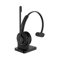 Casque sans fil Bluetooth DH301B conçu pour les scénarios de travail modernes, vous gardant productif au bureau, à la maison ou en déplacement.