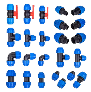 Nhà máy tùy chỉnh PP nén phù hợp bằng TEE khuỷu tay <span class=keywords><strong>End</strong></span> Cap cho tưới nước thủy lợi DN20 MDT - Product Image 6