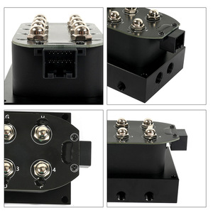 Pièces de modification automobile : Contrôleur de distribution de suspension <span class=keywords><strong>pneumatique</strong></span> 1/4 NPT, solénoïde de commande d'<span class=keywords><strong>amortisseur</strong></span> <span class=keywords><strong>pneumatique</strong></span> - Product Image 3