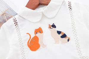 Vestido de Primavera para Bebé Niña, Estilo Coreano, Bordado con Dibujos Animados, Nuevo Producto, Se Busca Distribuidor - Product Image 4