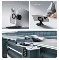 Support de téléphone magnétique double face pliable et rotatif 3-en-1 multifonctionnel pour bureau et extérieur – Offre Spéciale