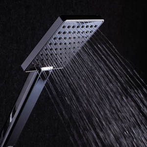 Hot Sale Handheld <b>Shower</b> Manufacturer Bathroom Hand <b>Shower</b> Black ABS Plastic Rain <b>Shower</b> <b>Head</b> - Product Image 6