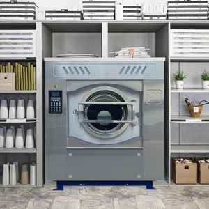 Jingyi XGQ 50F Tất Cả Trong Một Máy Giặt Và Máy Sấy Thép Không Gỉ Nhà Ở <span class=keywords><strong>Mart</strong></span> Máy Bơm Nhiệt Máy Sấy Hơi Nước Nhiên Liệu - Product Image 1