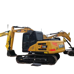 Excavadora de orugas hidráulica SANY SY135C 13Ton original usada modelo 2024 con motor y bomba para uso agrícola y doméstico - Product Image 1