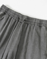 YKH 358GSM Lavado ácido Pantalones de chándal de gran tamaño de peso pesado Tela de algodón Ropa de calle Pantalones de hombre de alta calidad con logotipo propio personalizado