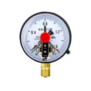 YXC100 Automatic Control Water Pump Housing Electrophoresis Material Magnetic Assisted Electrical Contact Pressure <b>Gauge</b> - Product Image 1