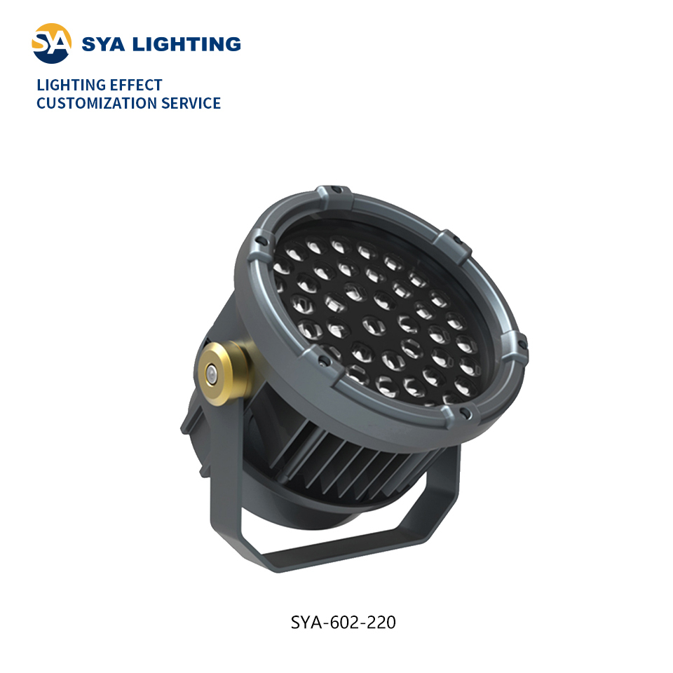 SYA-602 IP65 Aluminum Flood Light LED Floodlight Outdoor WW/NW/CW/R/G/B/RGB/RGB 3IN1 Sport Field LED Flood Light