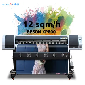 Stampante vinile e banner 1.8m xp600 i3200 i1600 plotter a getto d'inchiostro eco solvente