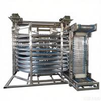 Chaîne spirale en acier inoxydable LINKON de haute qualité, nouvelle, pour convoyeur de machine à pain, traitement de la farine, du maïs, du blé et des fruits