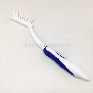 Brosse <span class=keywords><strong>de</strong></span> nettoyage multi-usages en fibre plastique, durable, pour la vaisselle, les casseroles, les éviers, les espaces étroits <span class=keywords><strong>de</strong></span> la <span class=keywords><strong>salle</strong></span> <span class=keywords><strong>de</strong></span> <span class=keywords><strong>bain</strong></span> – Offre spéciale - Product Image 3