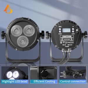 AICPOSE OEM - Foco LED Par RGBW para Exteriores, 3 x 12 W, IP65, Resistente al Agua, con Logotipo Personalizado - Product Image 5