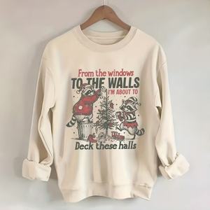 Sudadera Deportiva Holgada de Punto Suelto, de Poliéster/Algodón, Informal, Extra Grande, Gruesa, Personalizable, Ecológica, Transpirable, para Mujer - Product Image 5