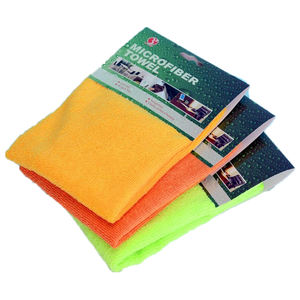 ECO amigable de tela de microfibra Libre de pelusa paño de limpieza magia trapos limpios - Product Image 1