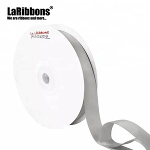 LaRibbons Eco-Friendly Polyester Satin <b>Ribbon</b> 1-1/2 Inch Solid Red Woven Double Face Custom Logo Wedding Gift Wrapping - Product Image 4