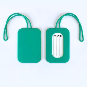 Etichette per Valigie in Silicone Morbido con Logo Personalizzato, Porta Carte d'Identità e Indirizzo, Alla Moda - Product Image 2