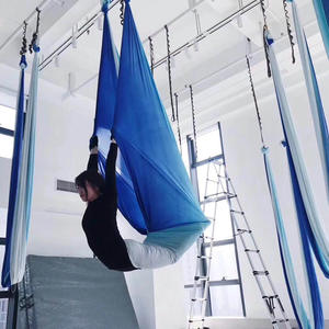 Sling de yoga aérien en nylon anti-gravité de haute qualité, monobloc sans couture, sûr, pour usage extérieur et en studio - Product Image 1