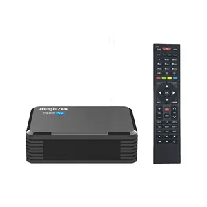 Magicsee DVB-S2X c500 pro s905x3 android caixa de tv digital receptor de satélite/S2 T2 DVB/ATSC Android 4k tvbox para a europa/ásia