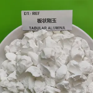 99% White Sintered Tabular Corundum Alumina Powder In High Purity