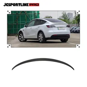 JCSPORTLINE OEM Bodykit Wing Rear Spoiler Carbon Fiber Car Spoiler Universal for Tesla MODEL Y