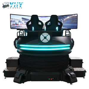 Simulateur de course VR 9D YHY Guangdong pour enfants, machine de jeu de conduite de voiture VR 3 DOF Super Driving - Product Image 4