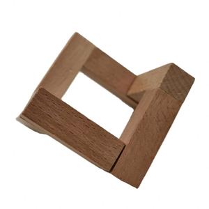 โคมไฟดวงจันทร์ 3 มิติ แบบถอดประกอบได้ ทำจากไม้ ของขวัญสุดสร้างสรรค์ - Product Image 1