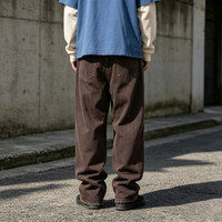 Jeans décontractés en coton de haute qualité pour hommes, coupe large vintage délavée, style streetwear hip-hop Y2K, OEM ODM