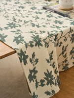 Nappe de table carrée imperméable et anti-salissure, motif floral pastoral, style français, nouveauté 2026