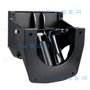 HeySea Nouveau Kit de Plaque de Commande Hydraulique Électrique (Inclinaison/Trim) pour Moteurs Hors-Bord 2 Cylindres 2.5HP-60HP, Aluminium pour Rénovation/Mise à Niveau - Product Image 4