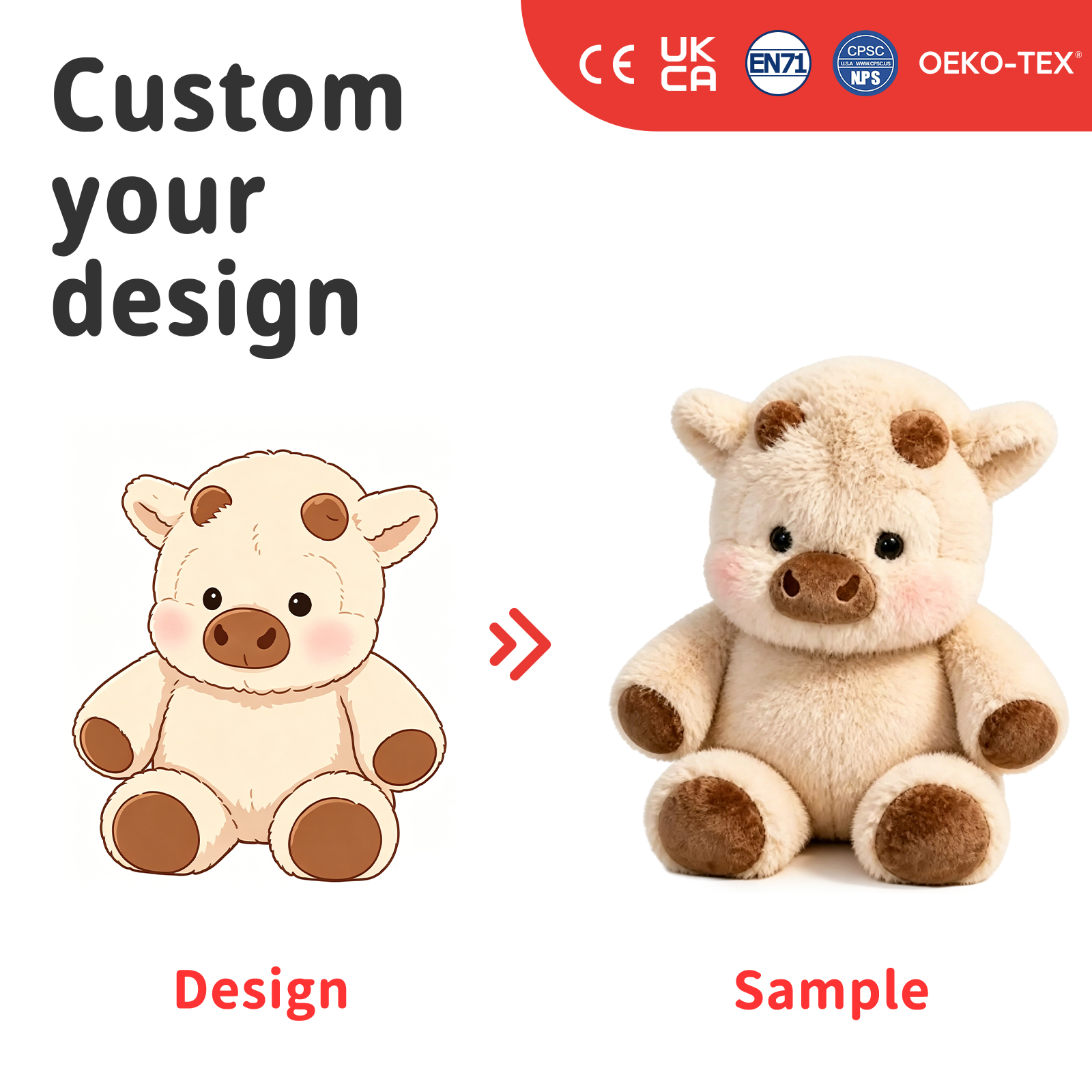 Peluche personnalisée
