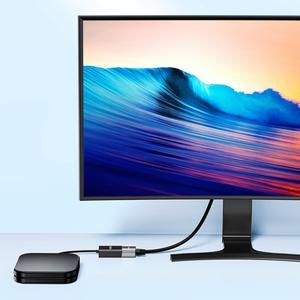 Convertisseur <span class=keywords><strong>HDMI</strong></span> vers <span class=keywords><strong>VGA</strong></span> SAMZHE, <span class=keywords><strong>adaptateur</strong></span> vidéo HD avec alimentation indépendante, <span class=keywords><strong>double</strong></span> <span class=keywords><strong>écran</strong></span> pour ordinateur portable, ordinateur de bureau, PS5, moniteur, projecteur - Product Image 4