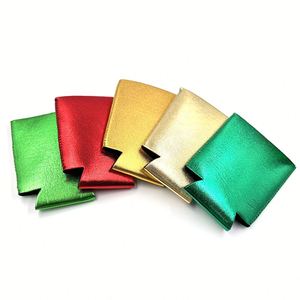 Enfriador de Latas Aislado de Neopreno Metálico Brillante para Barbacoas y Picnics - Product Image 3