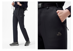PELLIOT <span class=keywords><strong>Pantalon</strong></span> en molleton souple et chaud pour femmes, respirant, coupe-vent, hydrofuge, léger, pour la <span class=keywords><strong>randonnée</strong></span> en plein air - Product Image 6