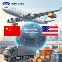 Service de transport de fret LCL+Express de Chine au Canada, fret multimodal terrestre et aérien, transit en 3 à 10 jours, assurance incluse