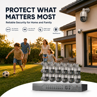 Système de caméra CCTV PoE 4K 8MP, kit NVR 4CH 6CH 8CH 12CH 24CH 32CH, solution de sécurité pour la maison et les entreprises, entrepôt américain