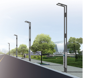 4G IOT Contrôlé Smart City Éclairage Décoratif Lanterne Tête LED Réverbère Pôle Publicité Extérieure Écran IP65 pour Route - Product Image 5