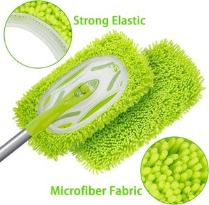 Sợi Nhỏ Lau Ướt Miếng Đệm Tái Sử Dụng Khô Quét Vải Tương Thích Với <span class=keywords><strong>Swiffer</strong></span> Quét Lau Pad Nạp Cho Sàn Làm Sạch - Product Image 6