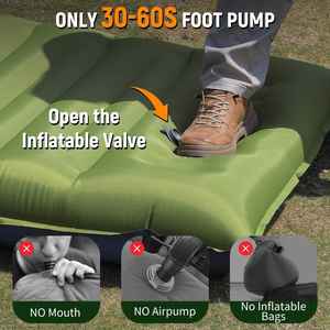 Colchón Inflable ODM OEM, Colchoneta para Dormir en el Auto, Cama con Cojín de Aire, para Casa y Camping, Tejido Compuesto Resistente a la Humedad - Product Image 3