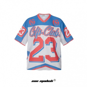 T-shirt de baseball vintage été 2025 coupe classique Y2K motif rétro 100 % coton pour homme unisexe streetwear décontracté - Product Image 6