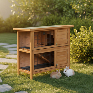 Direktverkauf ab Werk: Großer, günstiger Kaninchenstall, tragbares Tierhaus für die Aufzucht von Hühnern, Kaninchen und Kleintieren - Product Image 4