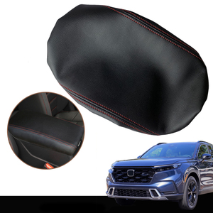 Cubierta de reposabrazos central para coche, accesorios interiores para coche, cubierta de caja de almacenamiento de reposabrazos de cuero para Honda <span class=keywords><strong>CRV</strong></span> <span class=keywords><strong>2023</strong></span> - Product Image 1