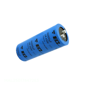 Distribuidor Autorizado, Condensador de Montaje en Chasis MAL250176472E3, 4700 uF, Aluminio, 4700UF, 20%, 400V, Tipo Tornillo - Product Image 1