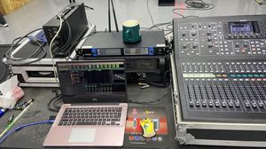 Dm16 âm thanh chuyên nghiệp 16 KÊNH WIFI Analog kỹ thuật số Mixer điều khiển từ xa trộn giao diện điều khiển với <span class=keywords><strong>5</strong></span> inch màn hình cảm ứng IOS ứng dụng - Product Image 4