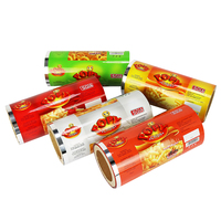 Rouleaux d'emballage alimentaire en aluminium sur mesure, Film, fabricant chinois, sachet d'emballage de Chips en plastique